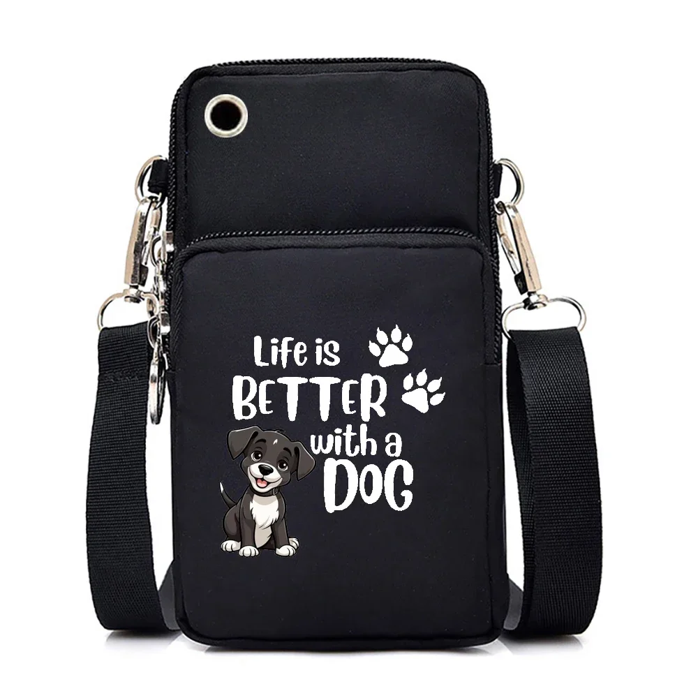 Better With a Dog Crossbody Bag
