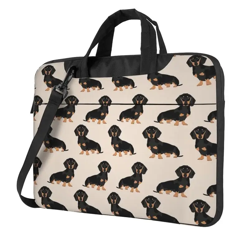 Black and Tan Dachshund Laptop Bag