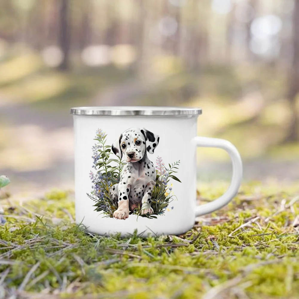 Dalmatian Floral Mug