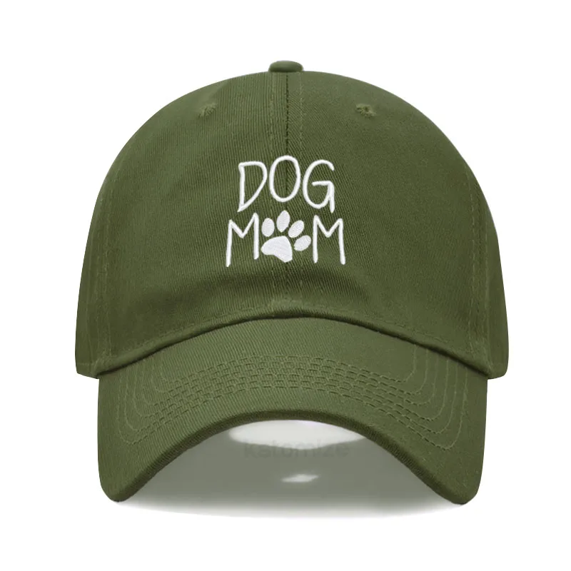 Embroidered Dog Mom Cap