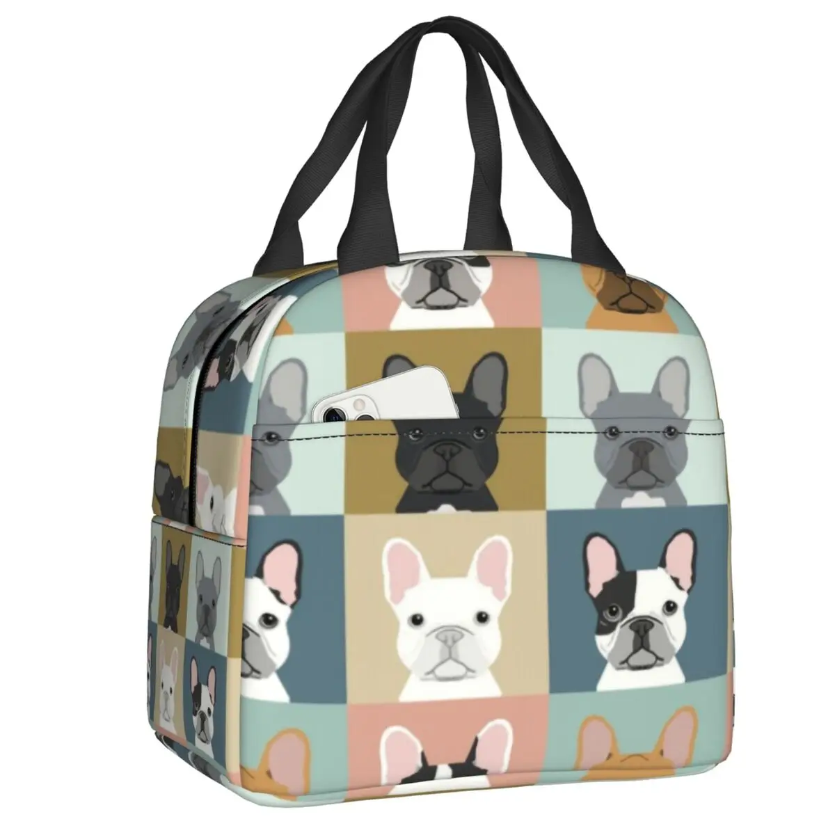 French Bulldog Lunch Bag