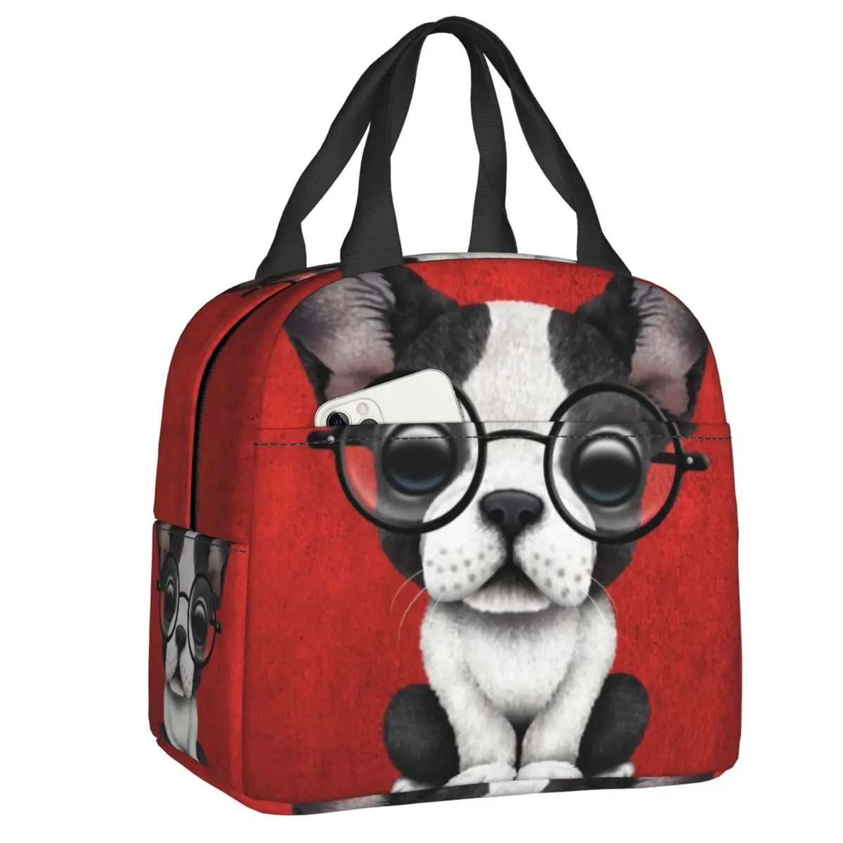 Glasses Dog Lunch Bag