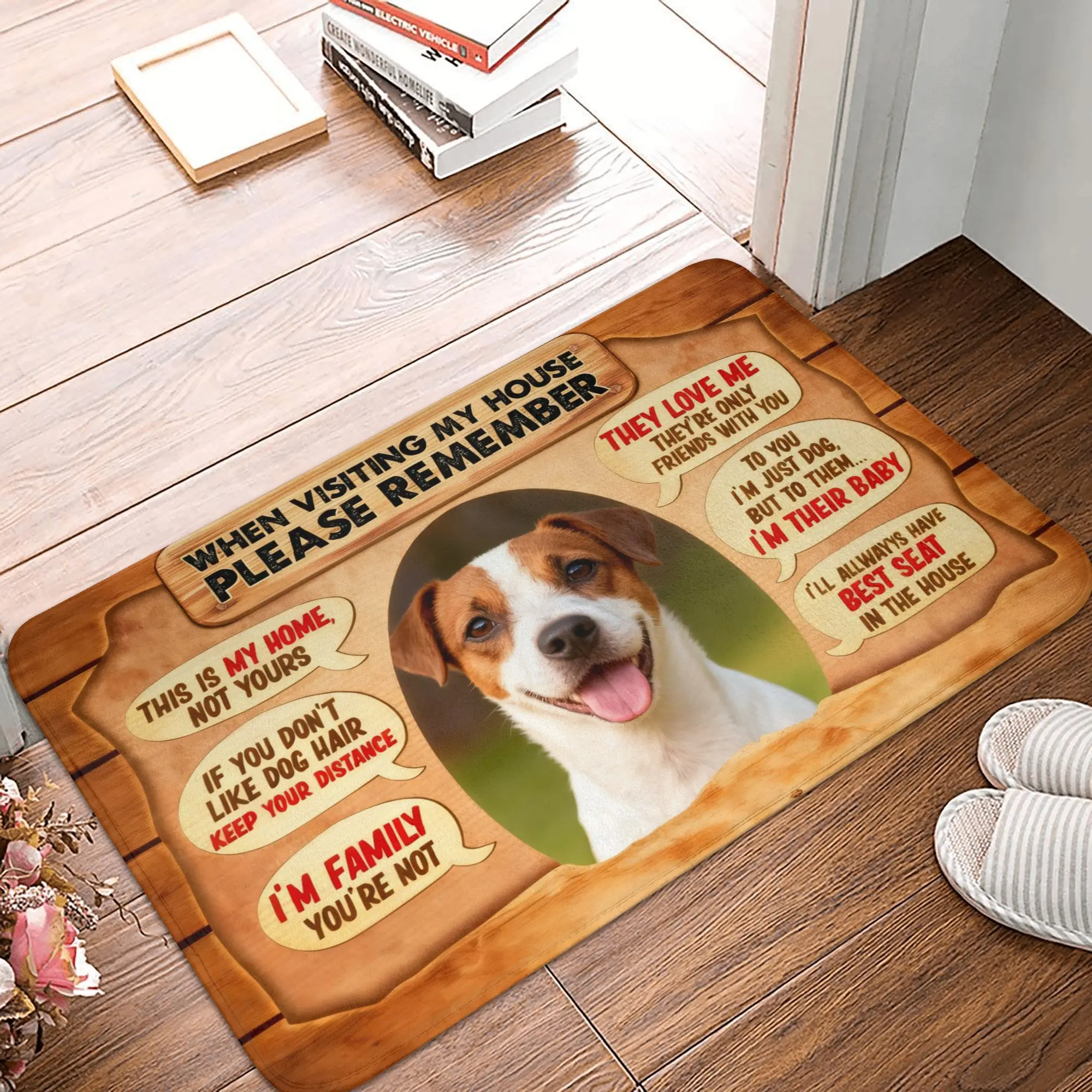 Jack Russell Welcome Mat